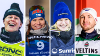 Kuvakombo Eduard Hallbergista, Jasmi Joensuusta, Anni Kärävästä sekä Ilkka Herolasta.