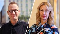 Kuvayhdistelmä, jossa Markku Jokisipilä ja Tytti Tuppurainen jaetussa kuvassa.