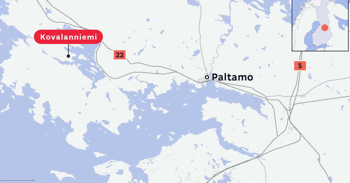 Tulipalo tuhosi omakotitalon Paltamossa – ulkosaunassa olleet ehtivät pelastaa talossa nukkuvat