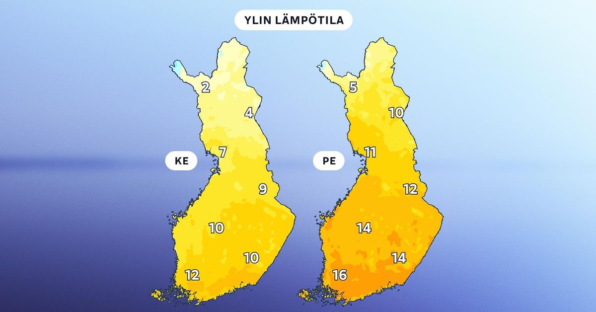 Takatalvi iskee pohjoiseen – lunta voi sataa yli kymmenen senttiä