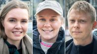 Kolme nuorta aikuista koostekuvassa.