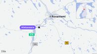 Lokaattori Rovaniemeltä, jossa näkyy Hietavaaran kaivos.