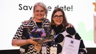 Oikiat Designin Jutta Liukkonen (vas.) ja Anne Jurvelin-Pummila (oik.). 