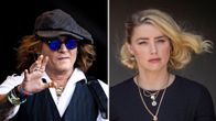 Johnny Depp ja Amber Heard yhdistelmäkuva.