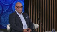 Takuusäätiön toimitusjohtaja Juha Pantzar A-studiossa 26.7.2023. 