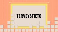 Terveystiedon ainesivu. Musta fontti vaalealla taustalla.