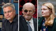 Tommi Kinnunen, Salman Rushdie ja Saara Turunen.