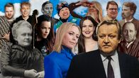 Kollaasikuvassa tunnettuja henkilöitä kuten Paula Vesala, Martti Ahtisaari, Minna Canth, Erja Lyytinen, Jenni Vartiainen ja Iivo Niskanen. 