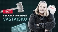 MOT: Velkaantuneiden vastaisku -ohjelman Areena-kuva. Kuvassa Alina Laakso.