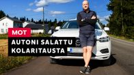 MOT: Autoni salattu kolaritausta -ohjelman julistekuva. Kuvassa Marko Santanen.