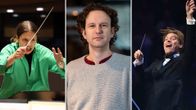 Dalia Stasevska, Nicholas Collon ja Klaus Mäkelä.