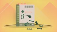 Pisterajakone, joka suoltaa ulos arvosanoja.