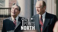 Leonid Brezhnev and Gerald Ford in Helsinki in 1975.