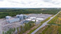 Suomen Lantakaasun rakenteilla oleva biokaasulaitos Kiuruvedellä.