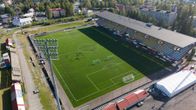 Kuopion keskuskenttä pohjoisesta päin kuvattuna.
