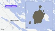 Kartta näyttää Kaarnetsaasen sijainnin. Siitä on korostettu alue josta on tehty ostotarjous.