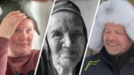 Kuvakollaasi. Nainen asettelee lakin pohjaa päälaelleen, nekro Katri Jefremoffista ja karvalakkiin pukeutunut mies. 