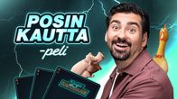 Gogi Mavromichalis ja Posin kautta -pelin logo.