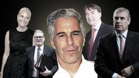 Kuvakollaasissa  Jeffrey Epstein ja kohussa vellovia julkisuuden hahmoja.