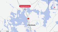 Valtatie 6:lla Parikkalan pohjoispuolella sattui onnettomuus.