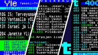 Teletext screen captures.