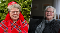 Maire Saijets Inarista ja Maarit K. Länsman Utsjoelta. Kuvakollaasi. 