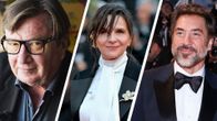 Aki Kaurismäki, Juliette Binoche ja Javier Bardem.