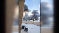 Bombattack i Nabatieh i södra Libanon.