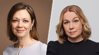 Ett bildcollage som visar två kvinnor.