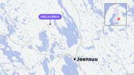 Polvijärvi kartalla. 