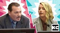 Mies ja nainen oikeussalissa