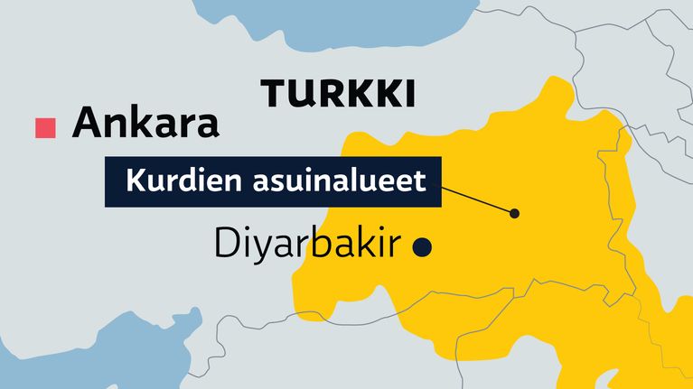 ”Viekööt vaikka minut hirtettäväksi” – Yle vieraili Turkin kurdialueen ...