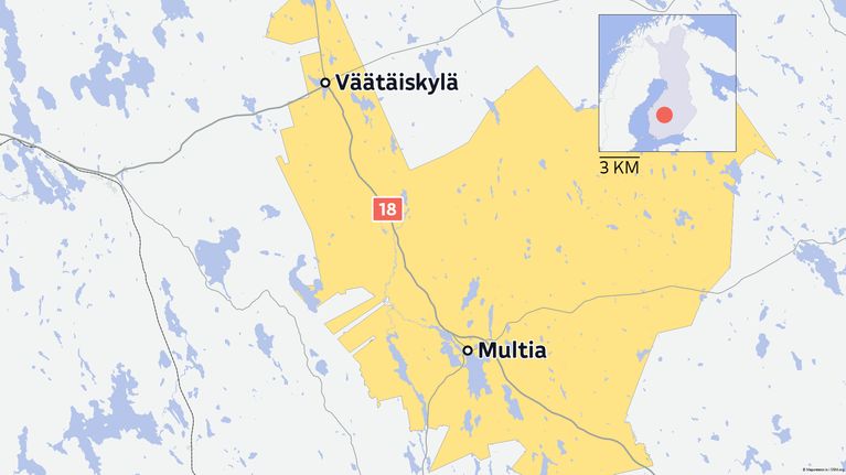 Kaksi varusmiestä loukkaantui puolustusvoimien kuorma-auton ulosajossa ...