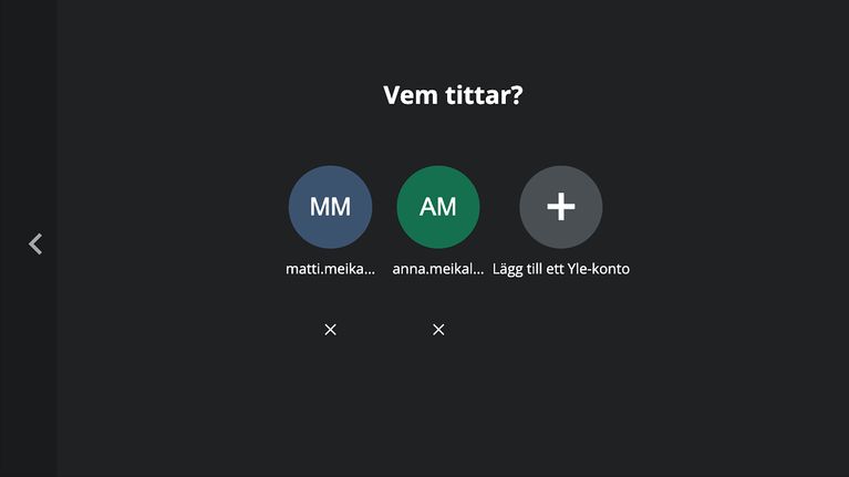 Nu kan flera användare logga in på Yle Arenan-appen i smart tv | Kultur ...