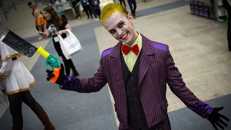 Comic Conin yleisöä Tampereella. 