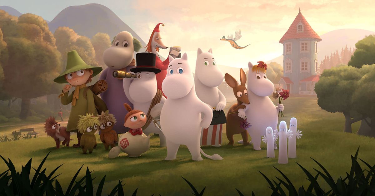 Mumindalen vackrare än någonsin i ny animation - här är de ...