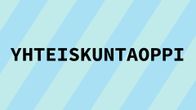 Navigaatiokuva aineelle Yhteiskuntaoppi.