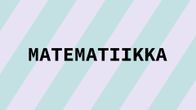 Navigaatiokuva aineelle Matematiikka.