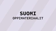 Navigaatiokuva aineen suomi oppimateriaaleille.