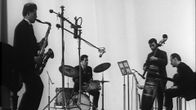 Pentti Lasasen johtama yhtye levytyksessä Kulttuuritalolla (1962).