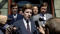 Suomen hallitus kertoo kantansa Neuvostoliitossa tapahtuneeseen vallankaappausyritykseen (19.8.1991).