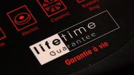 Takuumerkintä lifetime guarantee
