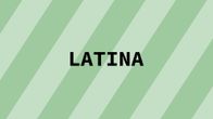 Navigaatiokuva aineelle Latina.