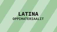 Navigaatiokuva aineen latina oppimateriaaleille.
