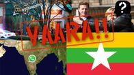 Kuvakollaasi: Myanmar, Intia, poliisin piirittämä pizzeria