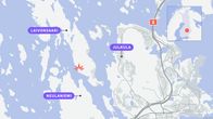 Nimismiehennokan nuotiopaikka kartalla.