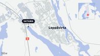 Kartta, johon on merkitty sataman paikka Leppävirralla. 