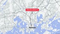 Kartta näyttää Pohjolankadun sijainnin Helsingissä. 