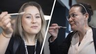 Kuvakollaasi, jossa kuopiolaiset Terhi Kulo ja Fatima Moursad.