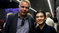 Pianotaiteilija Teppo Koivisto ja pianisti Anthony Hartono